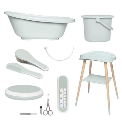 bébé-jou® Set de bain 7 pièces Sense Sky Green
