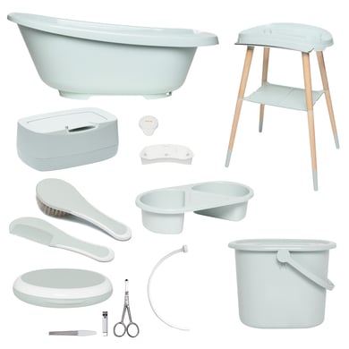 bébé-jou® Set de bain enfant Sense Sky Green 8 pièces