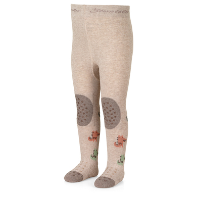 Sterntaler Collant striscianti coccodrillo beige melange