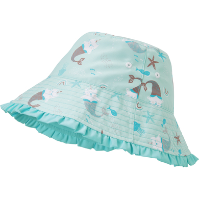 Image of Playshoes Cappello da sole con protezione UV unicorno suricato menta059