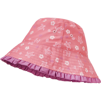 Image of Playshoes Cappello da sole con protezione UV Hawaii corallo059