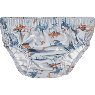 Image of Playshoes Pantaloni per pannolini Dino allover blu059