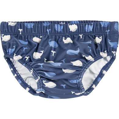 Image of Playshoes Pantaloni da pannolino a balena marine059