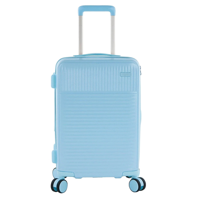 Heys Pastel – 4-Rollen-Kabinentrolley S 53 cm erw. blue