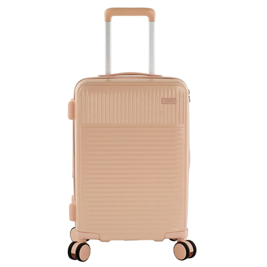 Heys Pastel – 4-Rollen-Kabinentrolley S 53 cm erw. nude