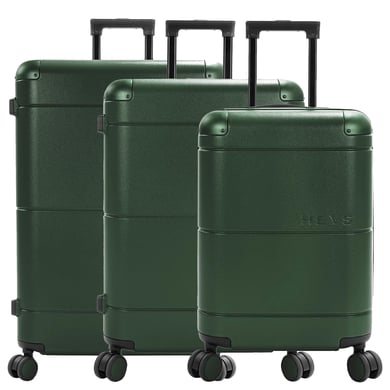 Heys Zen – 4-Rollen-Trolley Set 3tlg. erw. green
