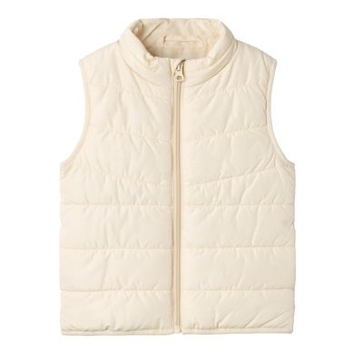 name it Gilet Nmnmylane White cap Gray