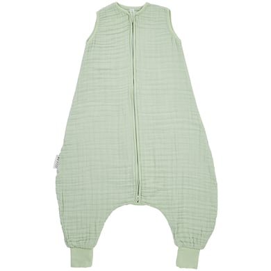 MEYCO Surpyjama bébé mousseline de coton uni soft green