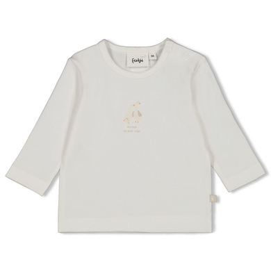 Feetje T-shirt à manches longues Little Duck Off white