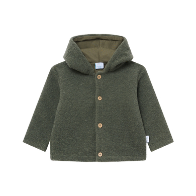 kindsgard Veste enfant laine foulée kaergely olive