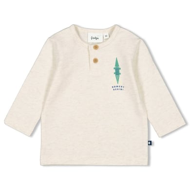 Feetje T-shirt à manches longues Later Gator Off white melange