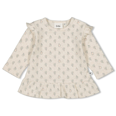 Feetje T-shirt à manches longues Pretty Paisley Off white melange
