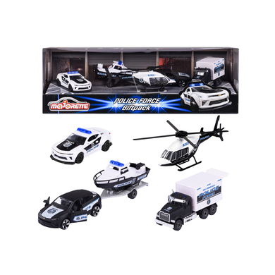 DICKIE Toys Police Force 4 pièces Giftpack