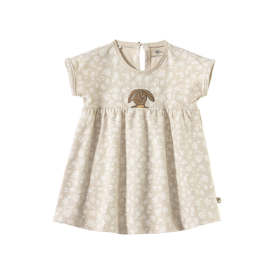 Sterntaler Robe de bébé beige à fleurs