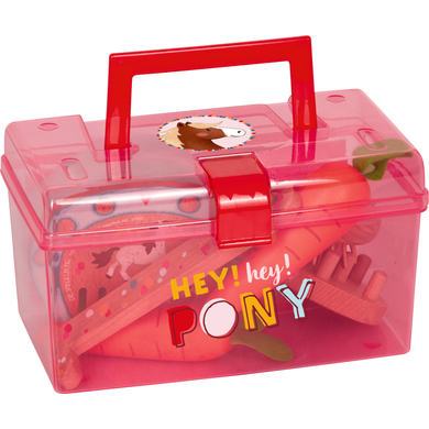 COPPENRATH Mallette pour entretien de cheval de jeu My little pony farm