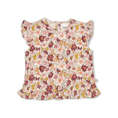 Feetje T-shirt sauvage Flower s Roze
