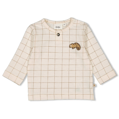 Feetje T-shirt à manches longues Caméléon Off white