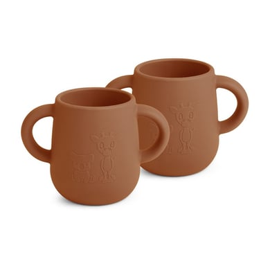 Image of nuuroo Tazza per bambini Abiola 145ml 2 pezzi Caramel Café059