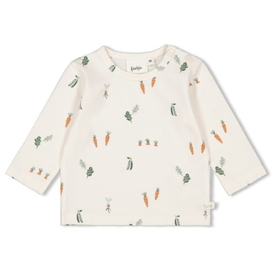 Feetje Camicia a maniche lunghe Eat Your Veggies Off white