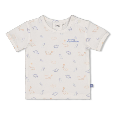 Feetje T-shirt A-Roarable Off white