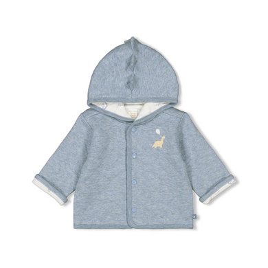 Feetje Veste réversible A-Roarable Indigo melange