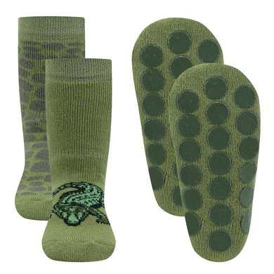 Bilde av Ewers Stopper-sokker, 2-pakning, Krokodillegrønn