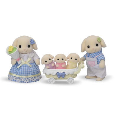 Sylvanian Families® Figurine famille lapin bélier 5735