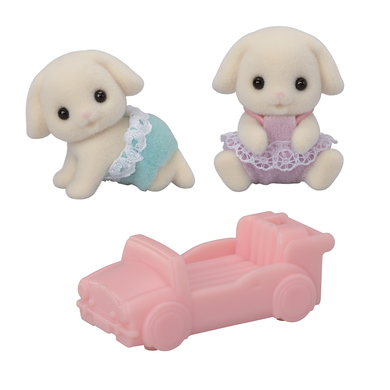 Sylvanian Families® Figurine jumeaux lapin bélier 5737