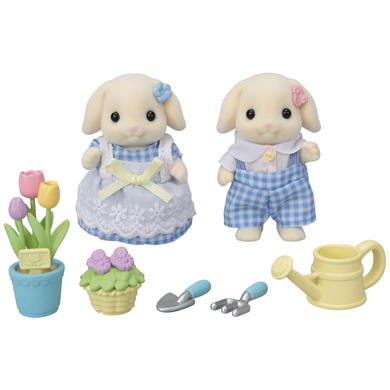 Sylvanian Families® Figurine frère et sœur lapin bélier 5736
