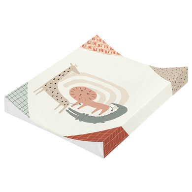 JULIUS ZÖLLNER Matelas à langer 2 bordures Wild Friends 50x75 cm