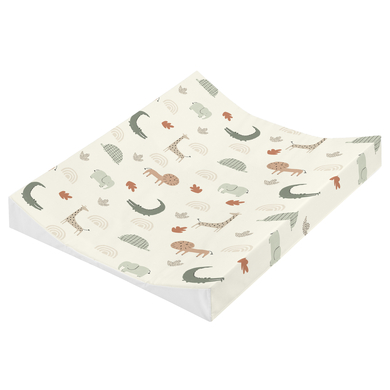 JULIUS ZÖLLNER Matelas à langer 2 bordures Wild Friends Allover 50x65 cm
