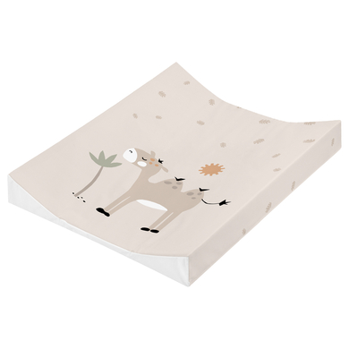 JULIUS ZÖLLNER Matelas à langer 2 bordures savane beige 50x65 cm