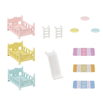 Sylvanian Families ® Letto a soppalco a tre piani per bambini