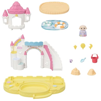 Sylvanian Families ® Adventure dagis Sand låda och pool med figur