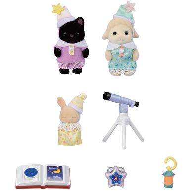 Sylvanian Families® Figurine trio bébés pyjama party 5750