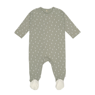 Image of LÄSSIG Pigiama bambino con piedini Speckles verde059