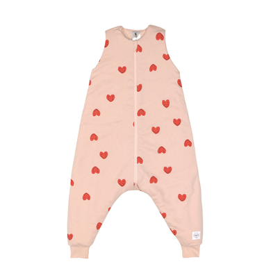 LÄSSIG Combinaison pyjama enfant coeur rose