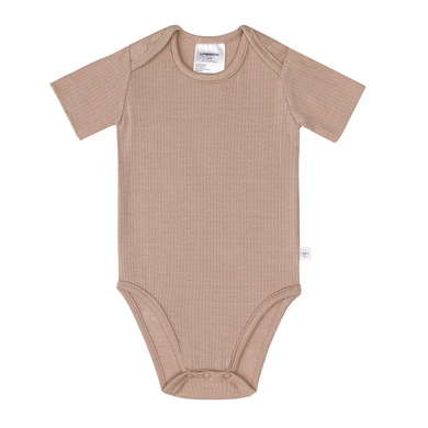 LÄSSIG Babybody kortärmad brun