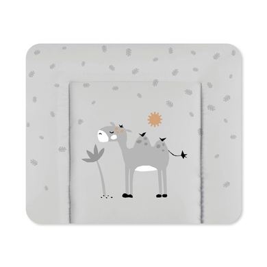 JULIUS ZÖLLNER Matelas à langer Softy savane gris 65x75 cm