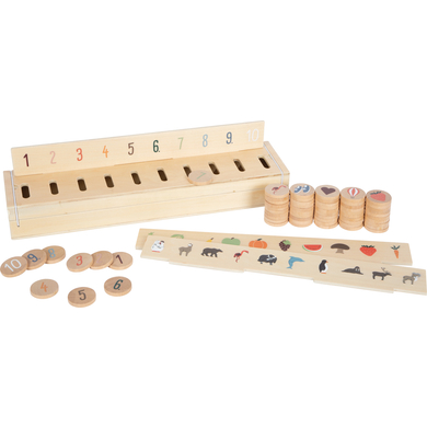 small foot ® Scatola di smistamento immagini Weltentdecker