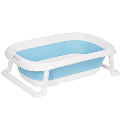 NICEkids Baignoire bébé PP bleu/blanc