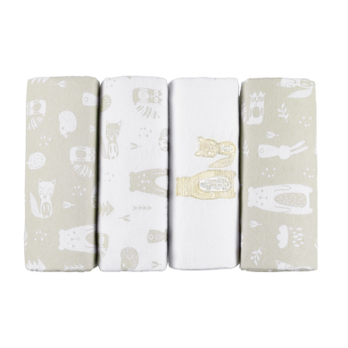 kindsgard Langes enfant handklad beige lot de 4