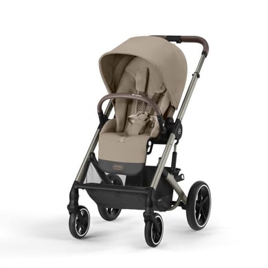 cybex GOLD Poussette duo combinée 2en1 Balios S Lux Taupe Almond Beige