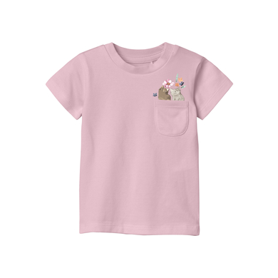 name it T-Shirt Nbfdyriah Parfait Pink