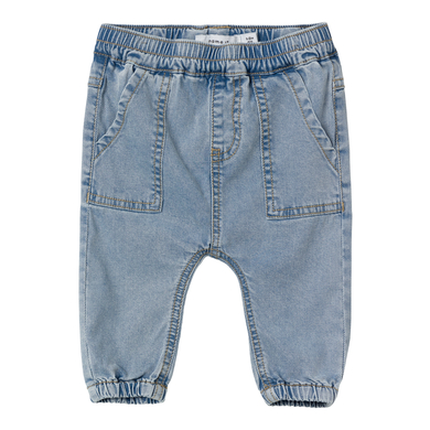 name it vaqueros en forma de u nbmben light denim azul