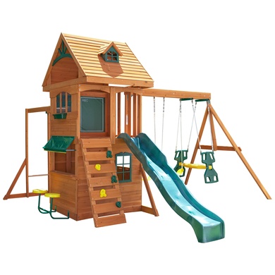 Kidkraft® Spielturm mit Rutsche und Schaukel Ridgeview