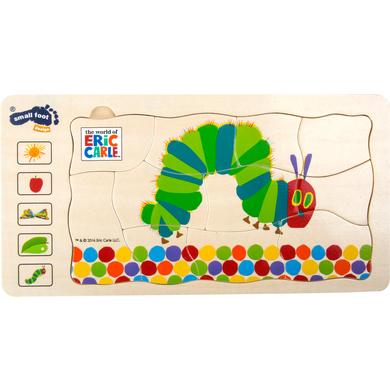 Image of small foot ® Puzzle a strati Caterpillar Nimmersatt059