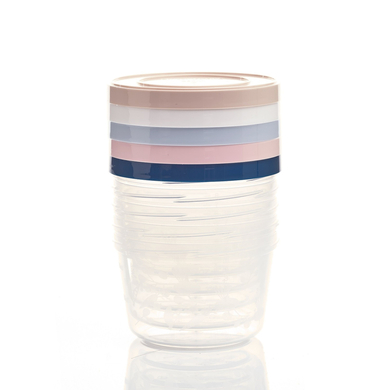 Thermobaby® Pots de conservation repas couvercles, multicolore lot de 5