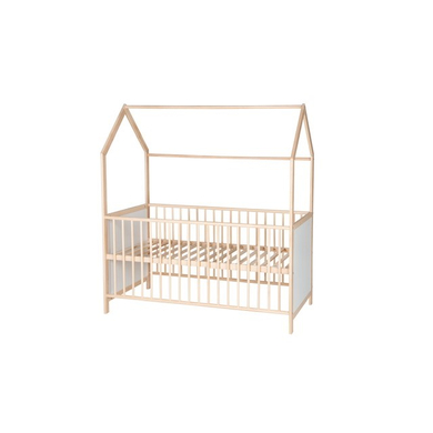 kindsgard Lit cabane enfant dromjehus bois bicolore 70x140 cm