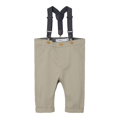 name it Pantalon chino Nbmryan Pure Cashmere